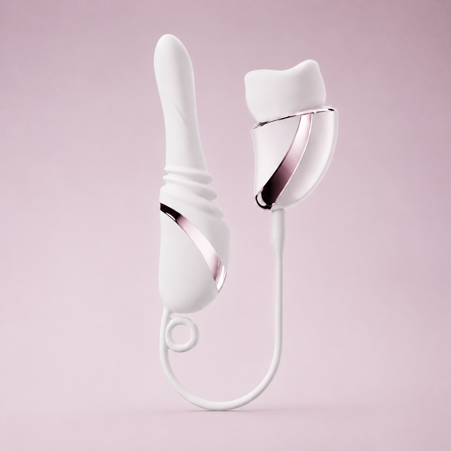 Dual Lick & Pulse G-Spot & Clitoral Vibrator